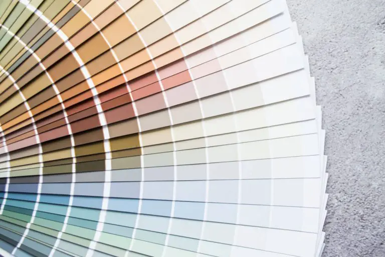 interior painting color pallet sheet