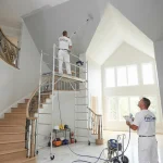 how-to-paint-high-foyers-and-vaulted-ceilings-safely
