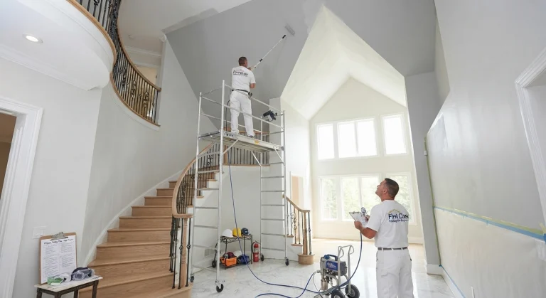 how-to-paint-high-foyers-and-vaulted-ceilings-safely